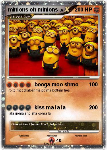 Pokemon minions oh minions