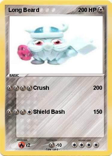 Pokemon Long Beard