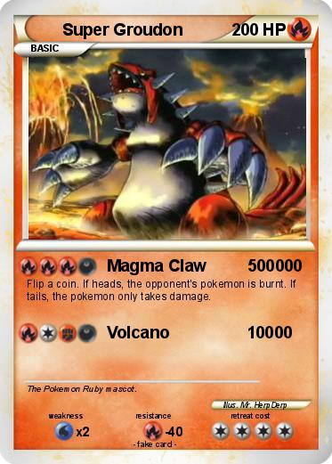 Pokemon Super Groudon