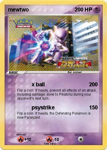 Pokemon mewtwo