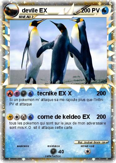 Pokemon devile EX