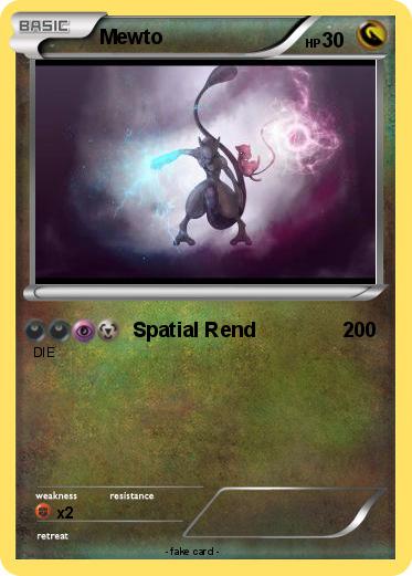 Pokemon Mewto