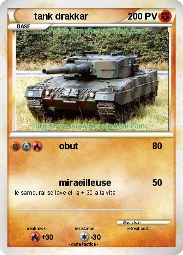 Pokemon tank drakkar