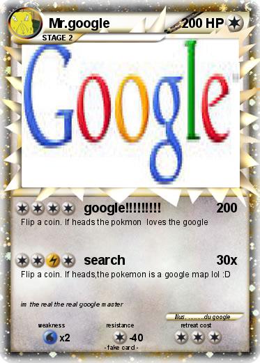 Pokemon Mr.google