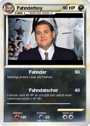 Pokemon Fahnderboy