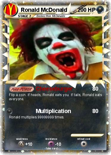 Pokemon Ronald McDonald