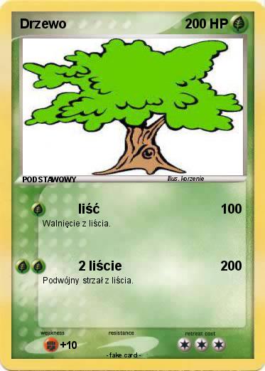 Pokemon Drzewo