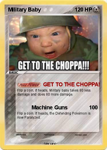 Pokemon Military Baby