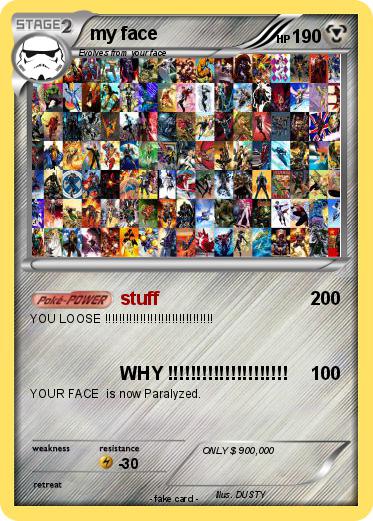 Pokemon my face