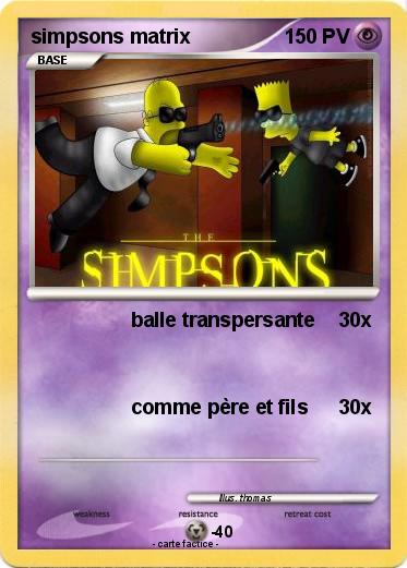 Pokemon simpsons matrix