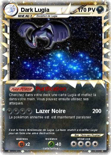 Pokemon Dark Lugia