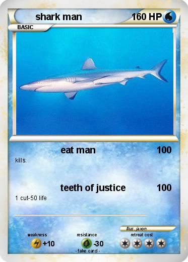 Pokemon shark man
