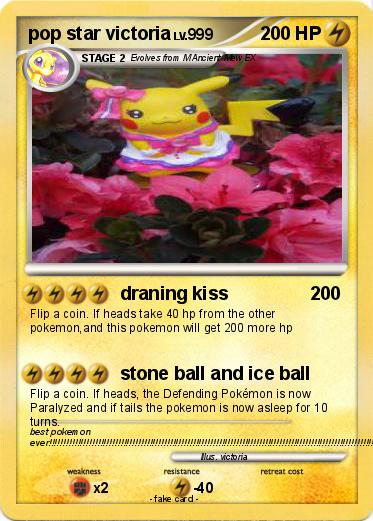 Pokemon pop star victoria