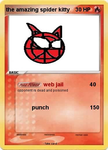 Pokemon the amazing spider kitty
