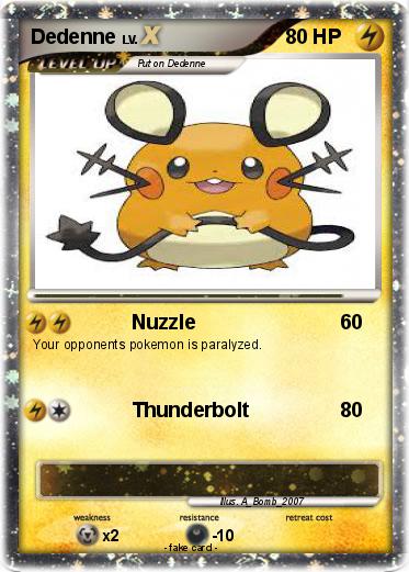 Pokemon Dedenne