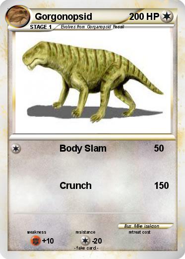 Pokemon Gorgonopsid