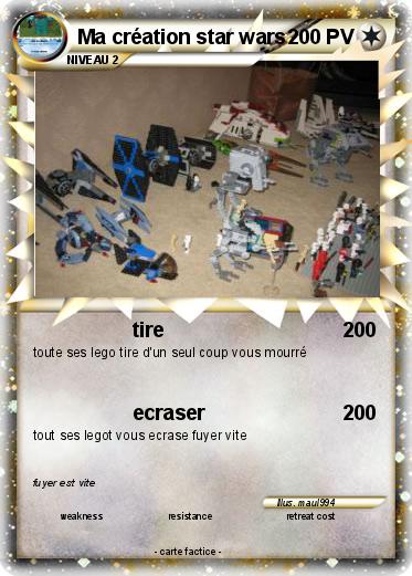Pokemon Ma création star wars