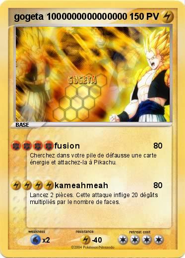 Pokemon gogeta 1000000000000000