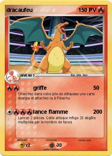 Pokemon dracaufeu