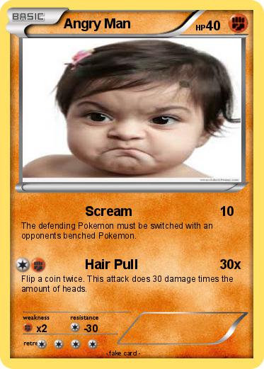 Pokemon Angry Man