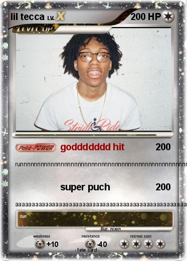 Pokemon lil tecca