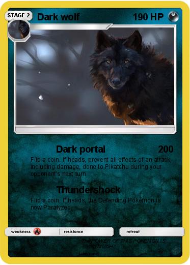 Pokemon Dark wolf