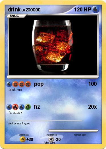 Pokemon drink