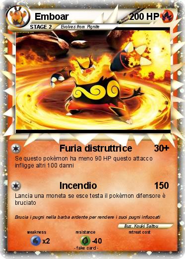 Pokemon Emboar