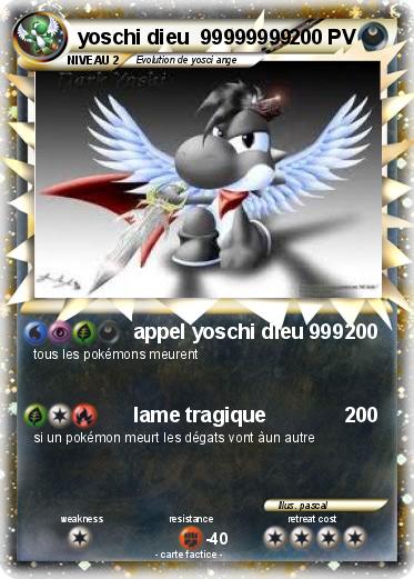 Pokemon yoschi dieu  99999999