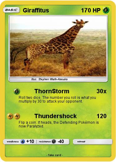 Pokemon Giraffitus