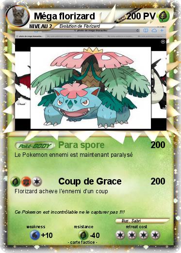 Pokemon Méga florizard