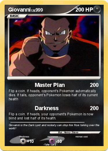 Pokemon Giovanni
