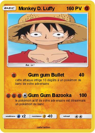 Pokemon Monkey D. Luffy