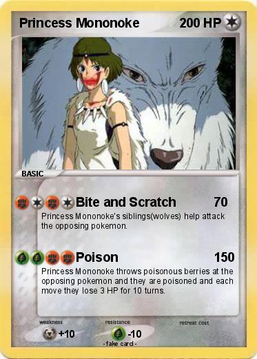 Pokemon Princess Mononoke