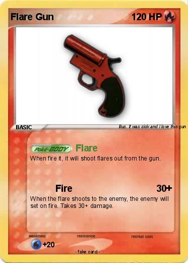 Pokemon Flare Gun