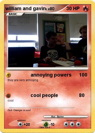 Pokemon william and gavin