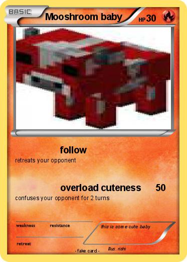 Pokemon Mooshroom baby