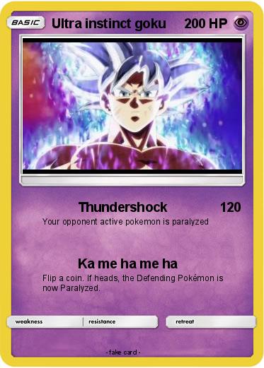 Pokemon Ultra instinct goku