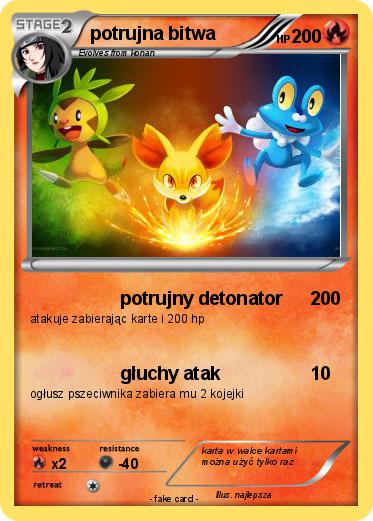 Pokemon potrujna bitwa
