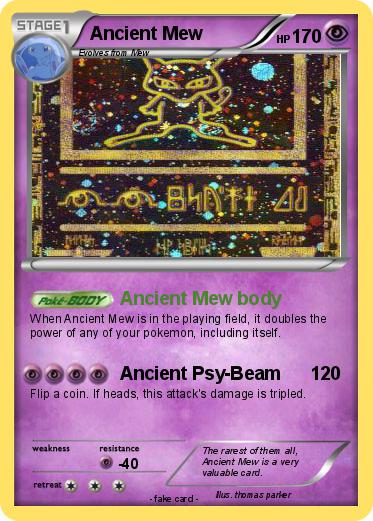 Pokemon Ancient Mew