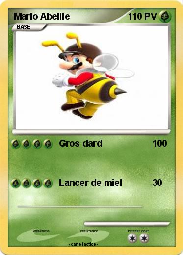 Pokemon Mario Abeille