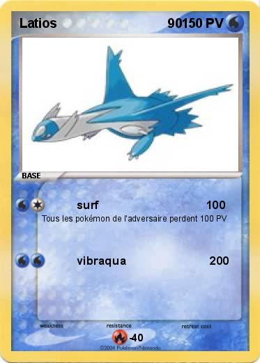 Pokemon Latios                               90