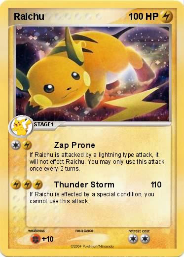 Pokemon Raichu