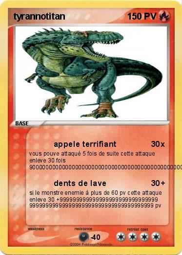 Pokemon tyrannotitan