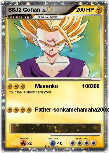 Pokemon SSJ2 Gohan