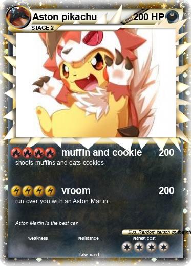 Pokemon Aston pikachu