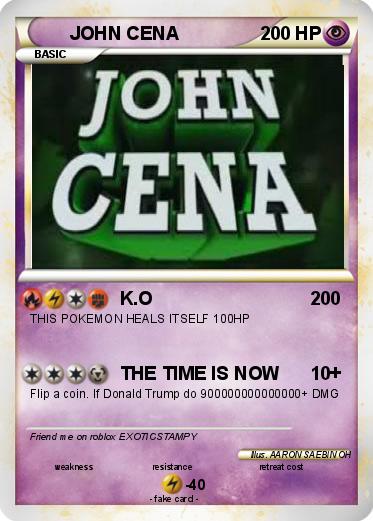 Pokemon JOHN CENA