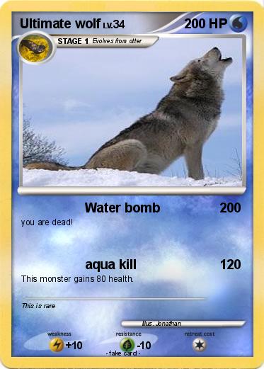 Pokemon Ultimate wolf