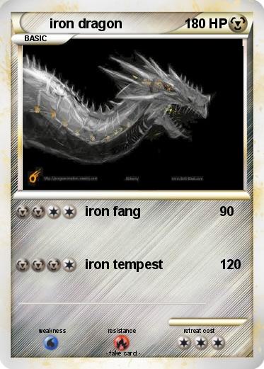 Pokemon iron dragon