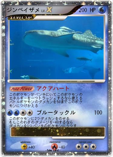 Pokemon ジンベイザメ